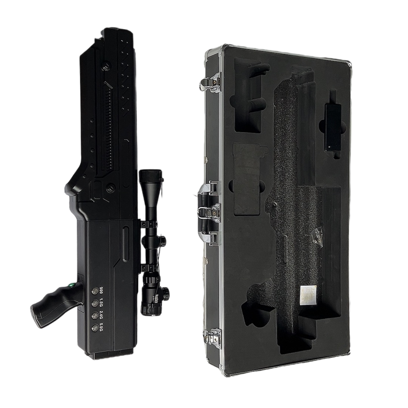  阿合奇手持便携式枪型低空防御反制四通道A型